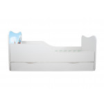 Detská posteľ Top Beds Happy Kitty 140x70 Lietadlo so zásuvkou